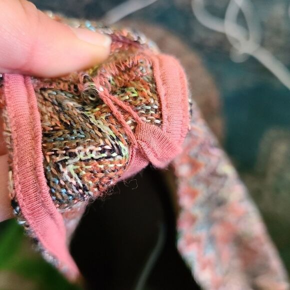 Maeve Drop Waist Chevron Westwater Knit Dress - Picture 7 of 9